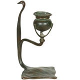 Tiffany Studios Cobra Candlestick