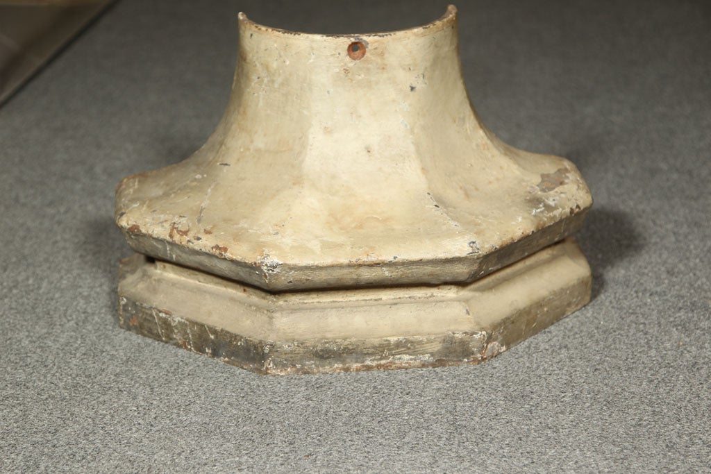 16 Early 20th Century Cast Iron Lamp Post Bases