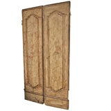 18th Century Italian Carved Wood Doors