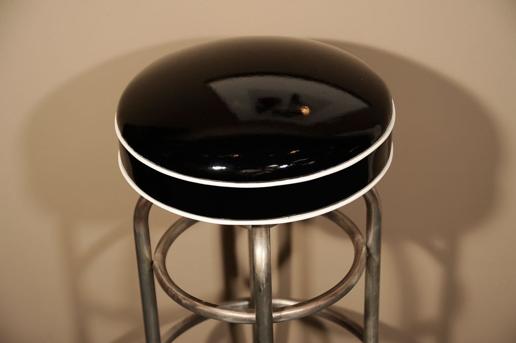 custom leather bar stools
