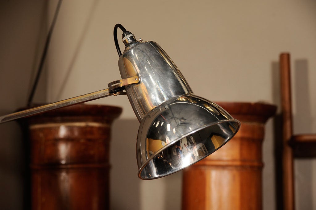 Pair of Vintage Wall Mount Anglepoise Lamps by George Cawardine at 1stdibs