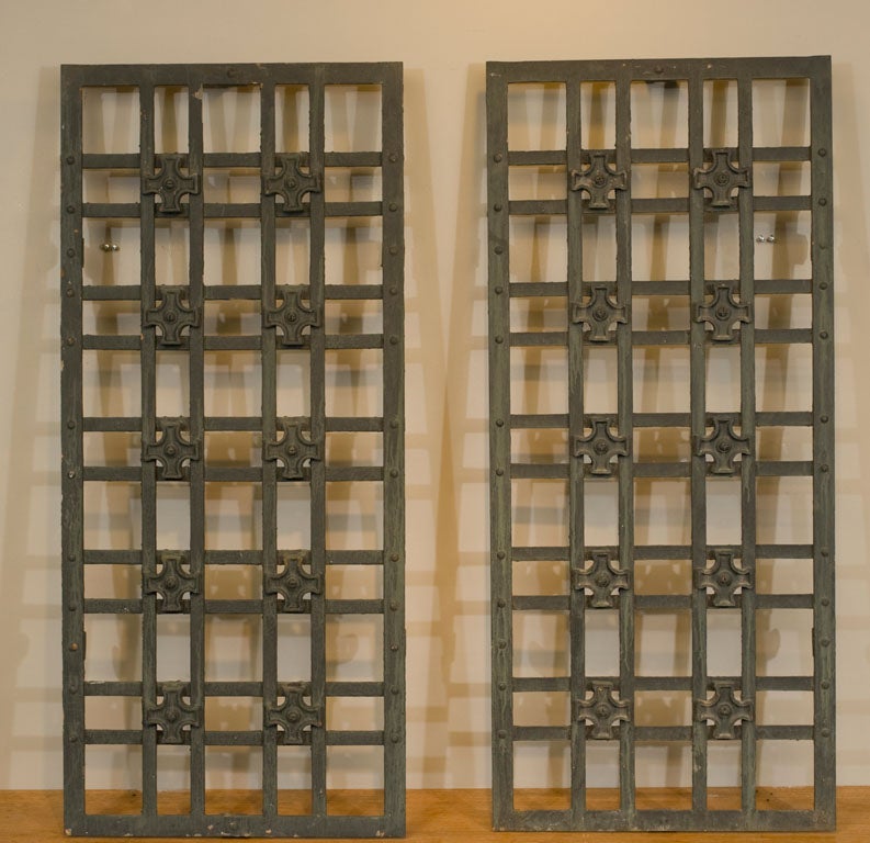 Art Deco Iron Panels