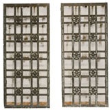 Vintage Art Deco Iron Panels