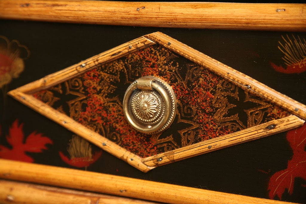 19th Century English  Bamboo Writing Table or Desk 7