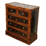 19th Century English Bamboo  Chest of Drawers