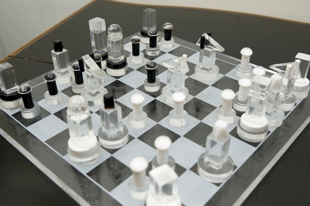 Acrylic Chess Set 1
