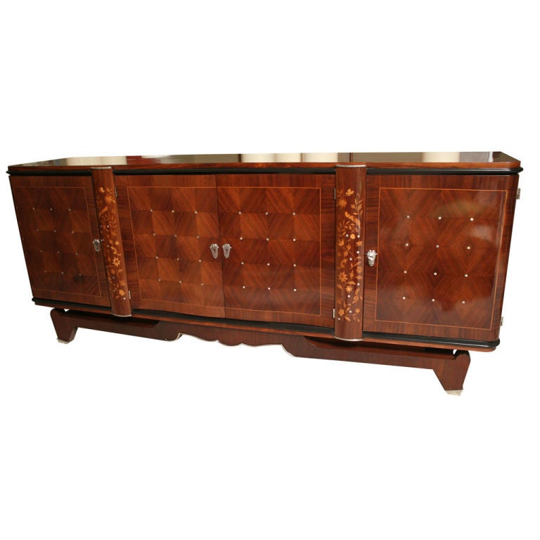 Leleu Attributed French Art Deco Side Board