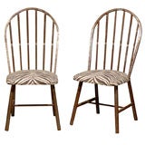 Set of 4 iron chairs