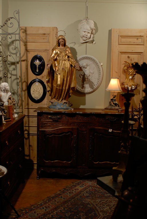 Paper Mache Madonna Statue