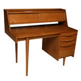 60's Beechwood Desk