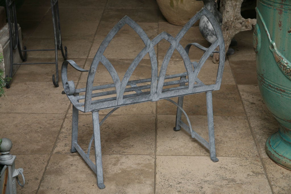 Gothic Children's Garden Bench For Sale 1