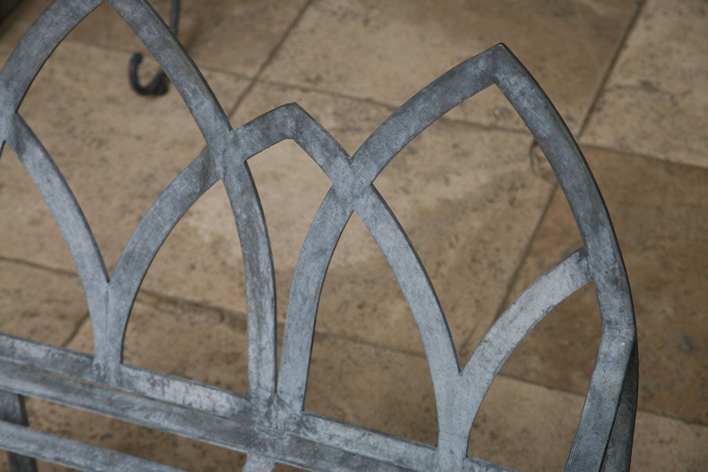Gothic Children's Garden Bench For Sale 6