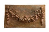 Antique Guirland Garden Wall Relief