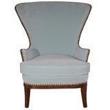 c1940 Balloon Back Chair recently recovered