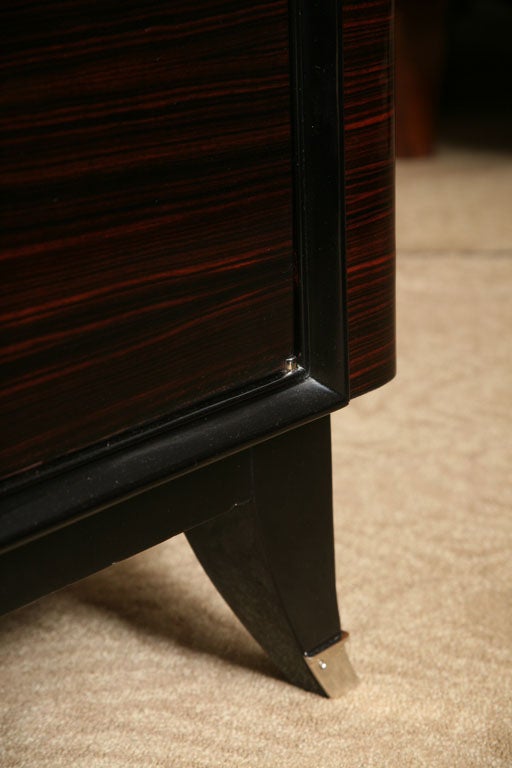 French Art Deco Macassar Ebony Buffet 3