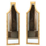 Pair of Tall Gilt Mirrors