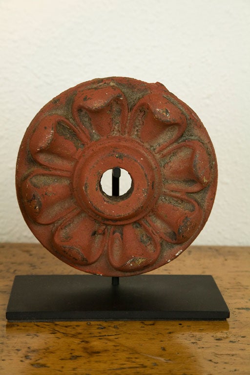 American Pair of Late 19th Century Architectural Rosettes  For Sale