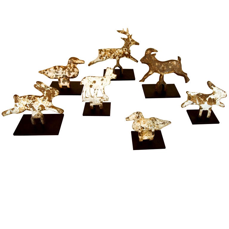 Carnival Midway Shooting Gallery Targets at 1stDibs