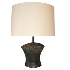 Vintage Bollard Cover Table Lamp