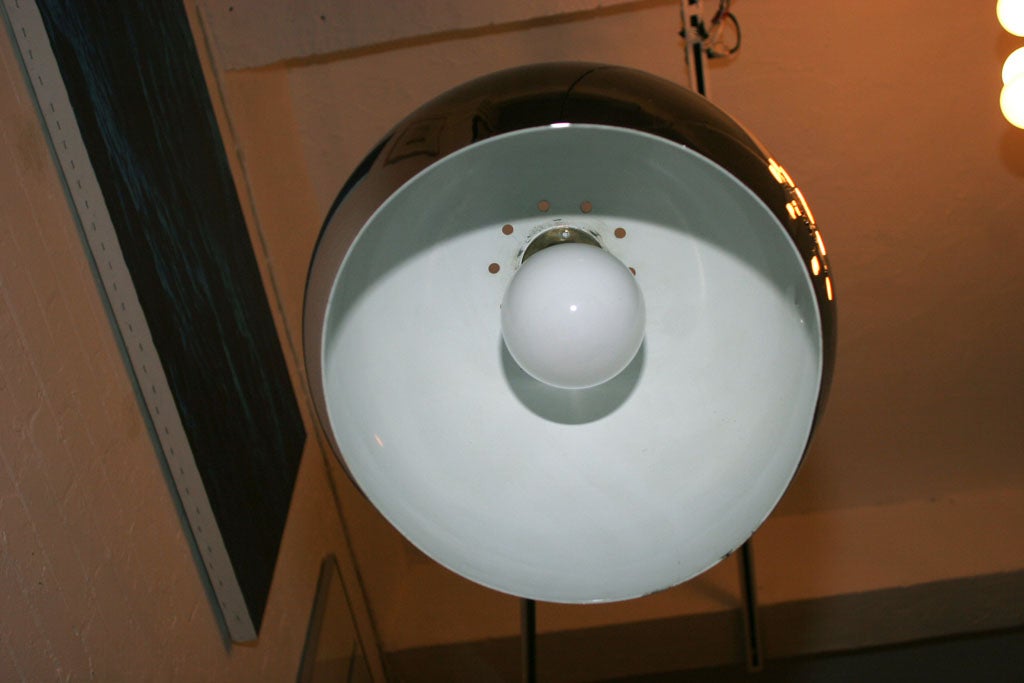 Chrome Arc Floor Lamp 3