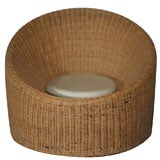 Vintage Grete Jalk Rattan Chair Vintage Grete Jalk Rattan Chair