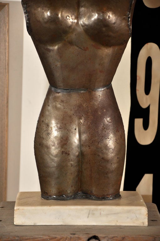 American Ladies torso lamp