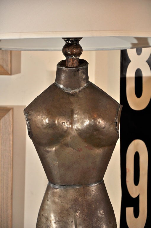 20th Century Ladies torso lamp