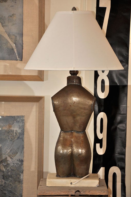 Ladies torso lamp 3