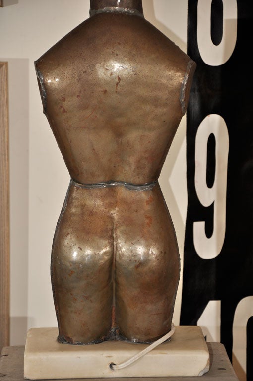 Ladies torso lamp 4