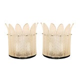 Pair of Art Deco Wall Sconces by SABINO