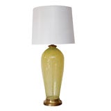 Yellow Murano Lamp