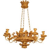 Swedish Neoclassical Chandelier