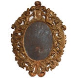 Highly Carved Italian Mirror