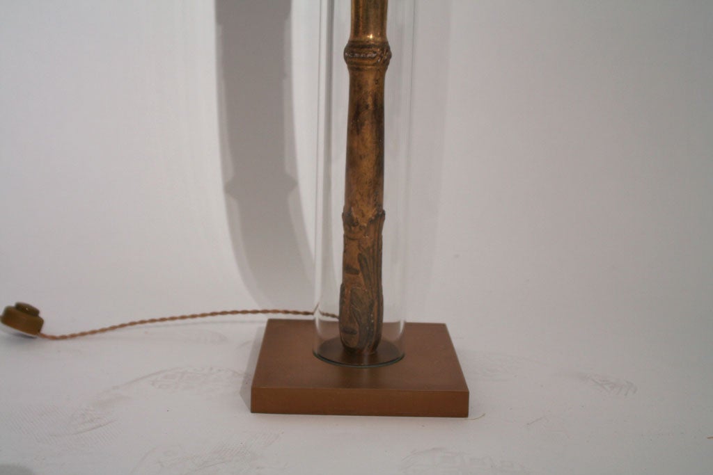 French Empire Giltwood Architectural Elements as Floor Lamps 5