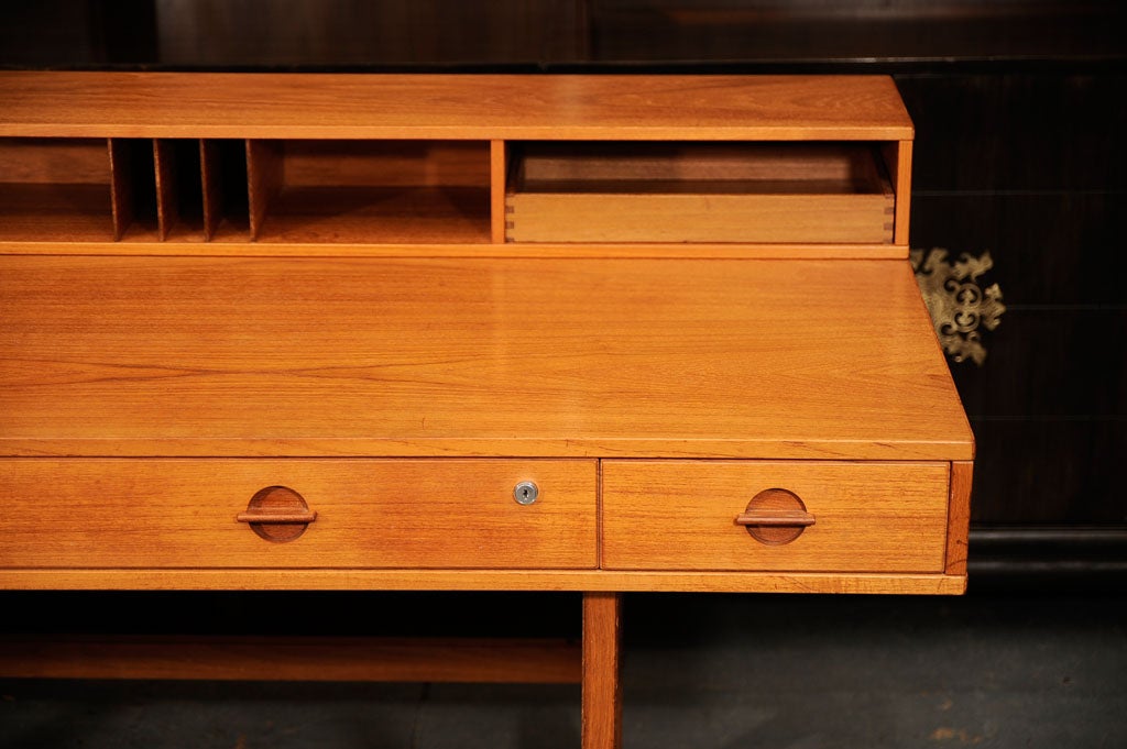 Jens Quistgaard Flip-top Teak Desk