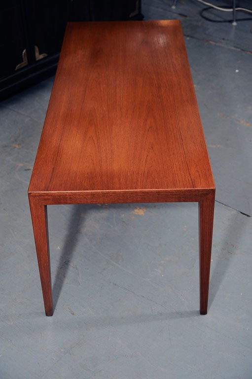 Haslev Teak Coffee Table In Good Condition In New York, NY