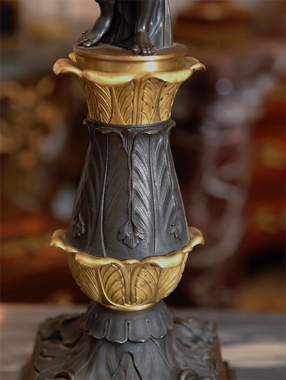 French Charles X Candleabrum