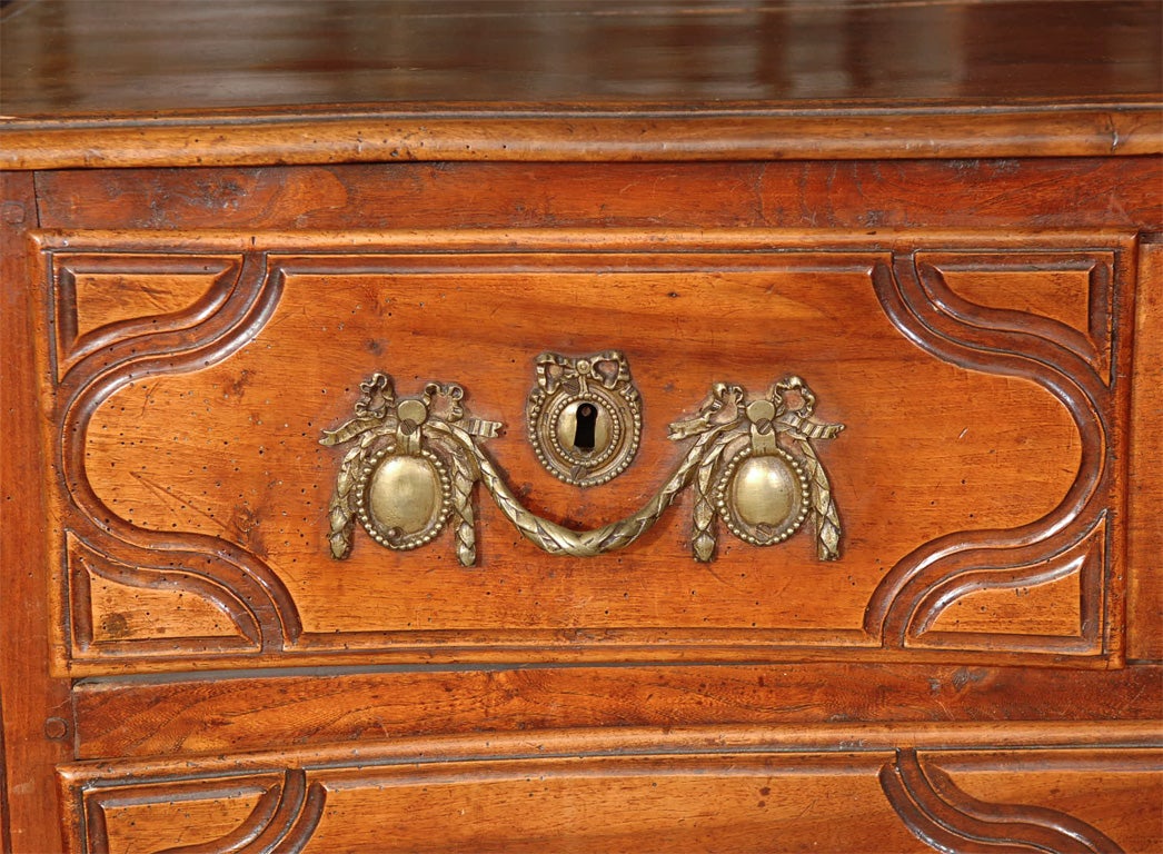 Louis XIV Louis XV Commode by Hubert Roux For Sale