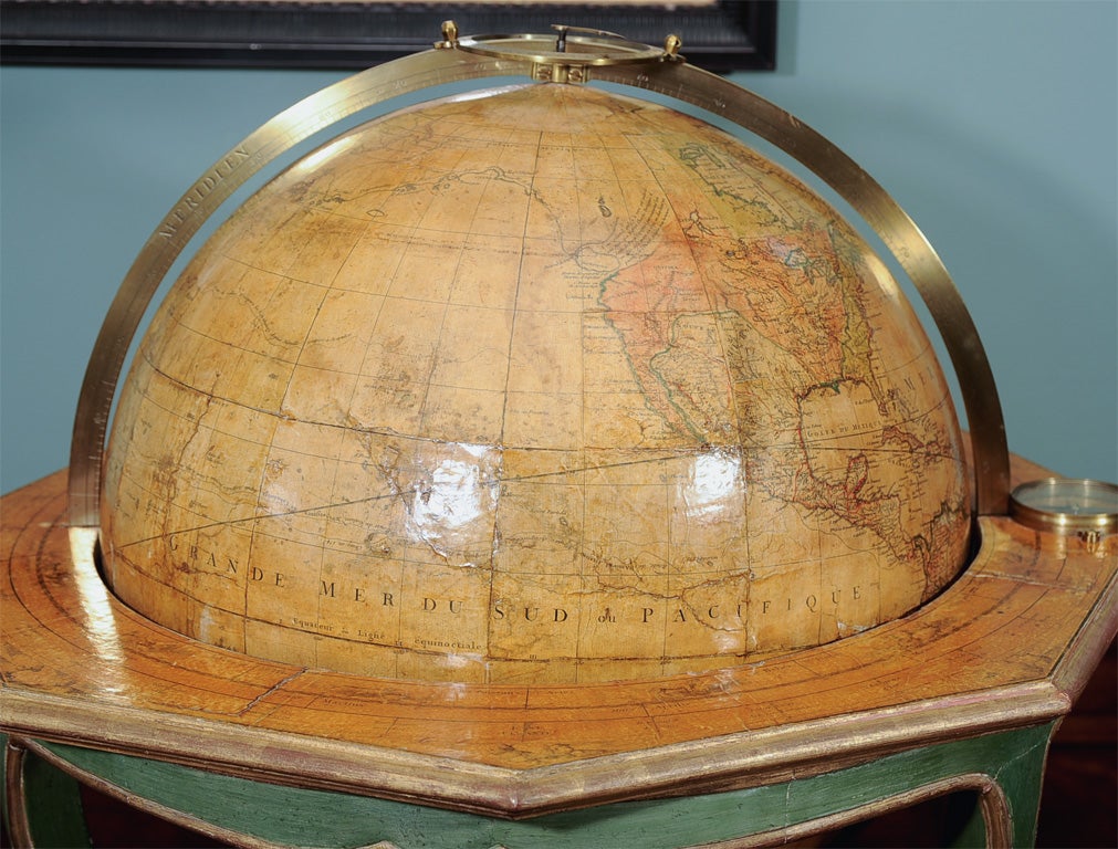 French Library Globes