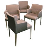 Set of 4 B&B Italia Arm Chairs