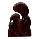 Handcarved Rosewood Puzzle Sculpture