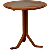 Teak And Rosewood Occasional Table