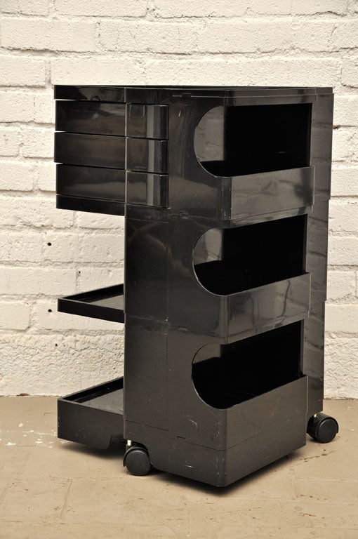 Signed original Joe Colombo Boby Trolley made in Italy.