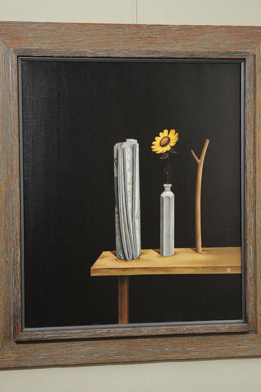 American Trompe l'œil Painting by Kennard M. Harris