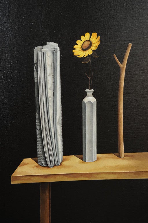 20th Century Trompe l'œil Painting by Kennard M. Harris