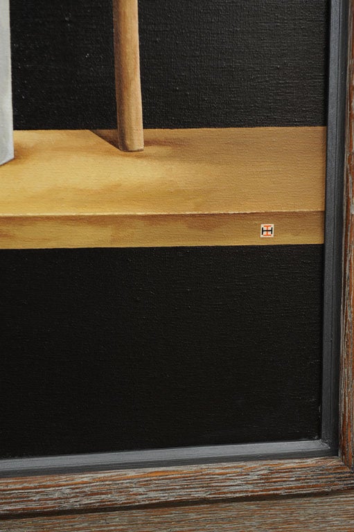 Canvas Trompe l'œil Painting by Kennard M. Harris