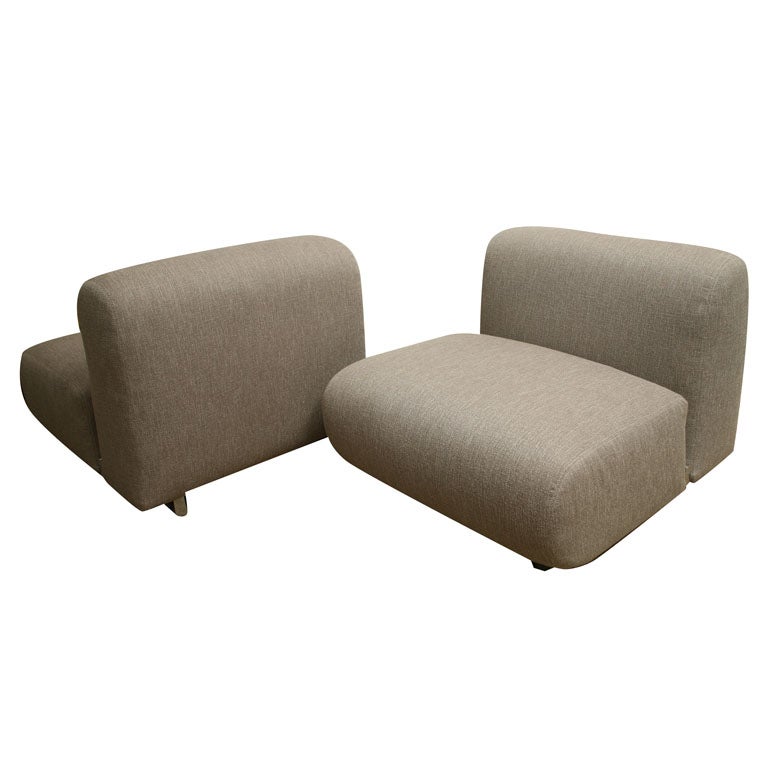 Vintage Knoll "Suzanne" Lounge Chairs at 1stDibs