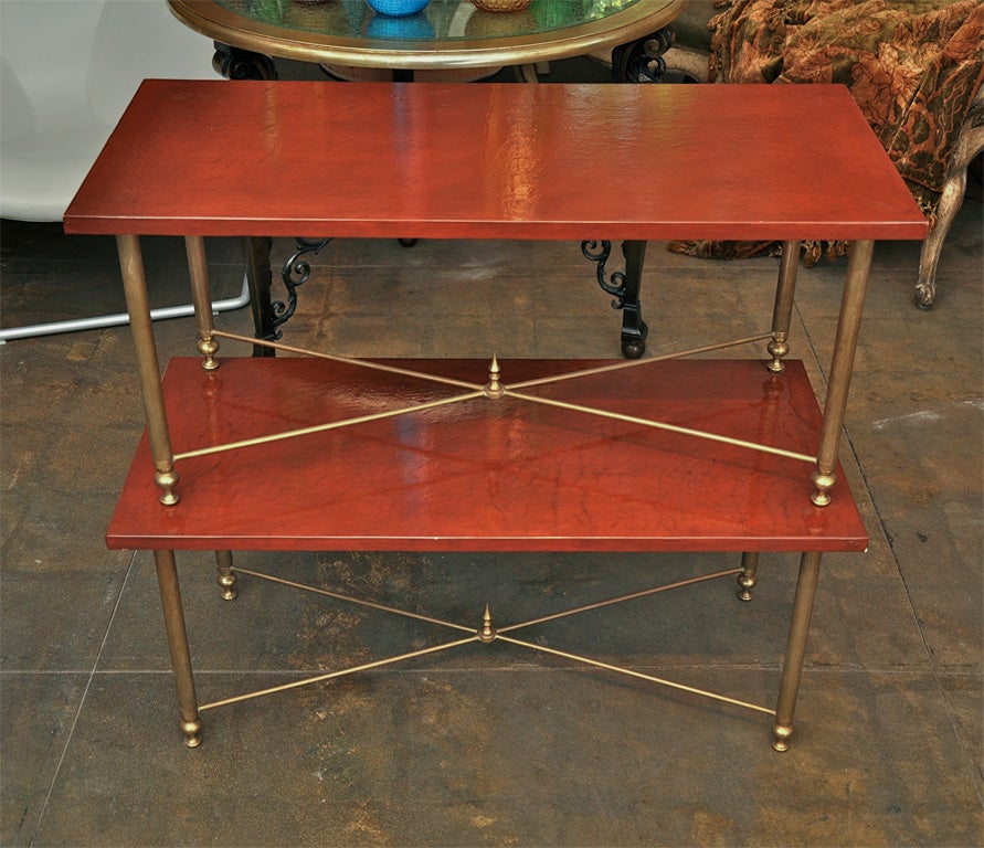 Pair of Circa 1940 French Accent Tables In Good Condition For Sale In Los Angeles, CA