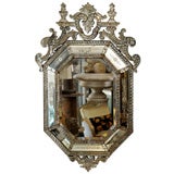 19th Century Venetian Baroque Style Mirror