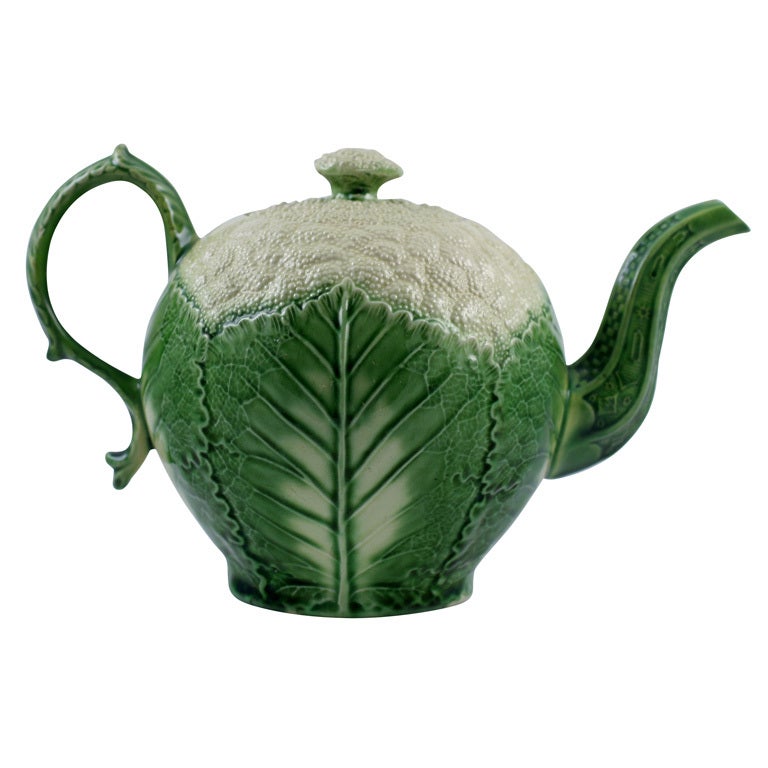 Wedgwood Cauliflower Teapot For Sale